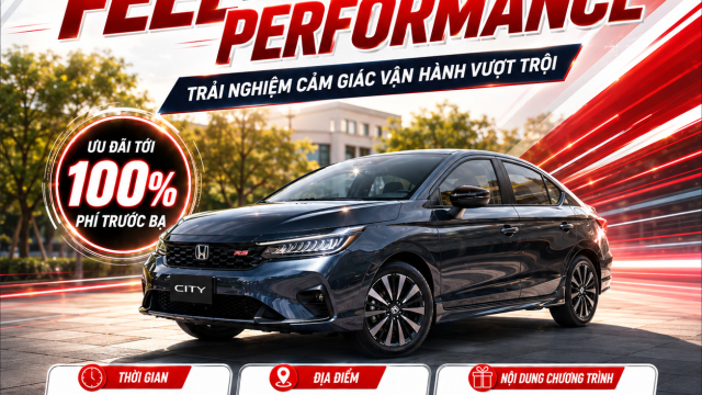 THƯ MỜI CHƯƠNG TRÌNH LÁI THỬ XE THÁNG 8/2026 | Honda Ôtô Bắc Giang