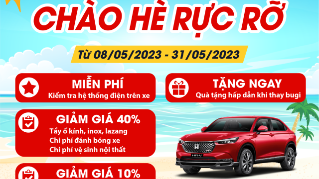 Khuyến mãi dịch vụ Tháng 5 