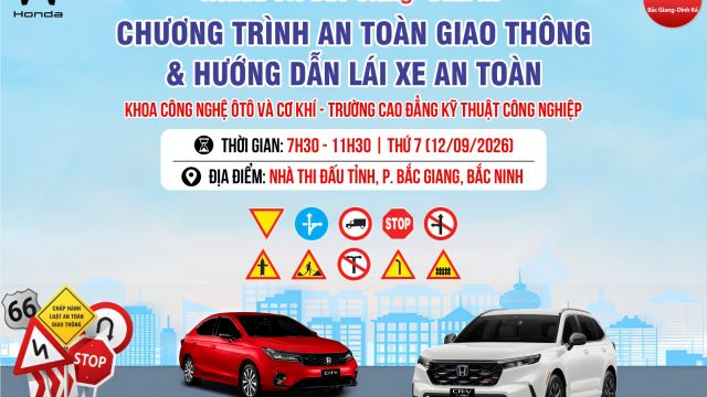 [THƯ MỜI] Chương trình An toàn Giao thông & Hướng dẫn lái xe an toàn