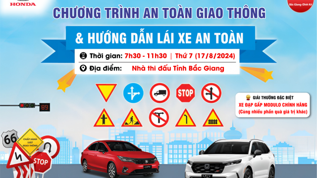 [THƯ MỜI] CHƯƠNG TRÌNH AN TOÀN GIAO THÔNG VÀ HƯỚNG DẪN LÁI XE AN TOÀN