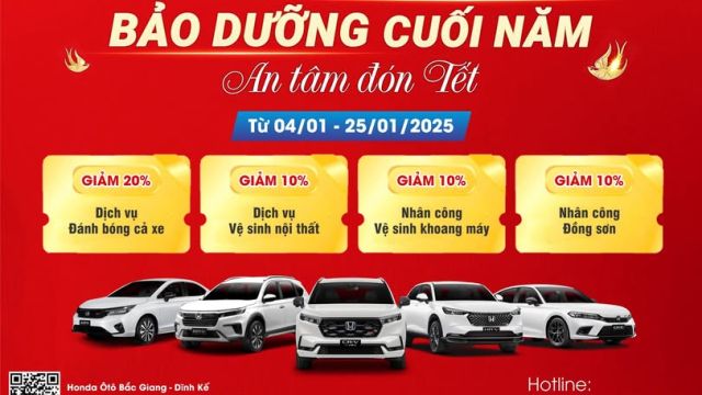 BẢO DƯỠNG CUỐI NĂM - AN TÂM ĐÓN TẾT