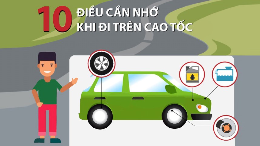 10 điều cần nhớ để lái xe an toàn trên cao tốc
