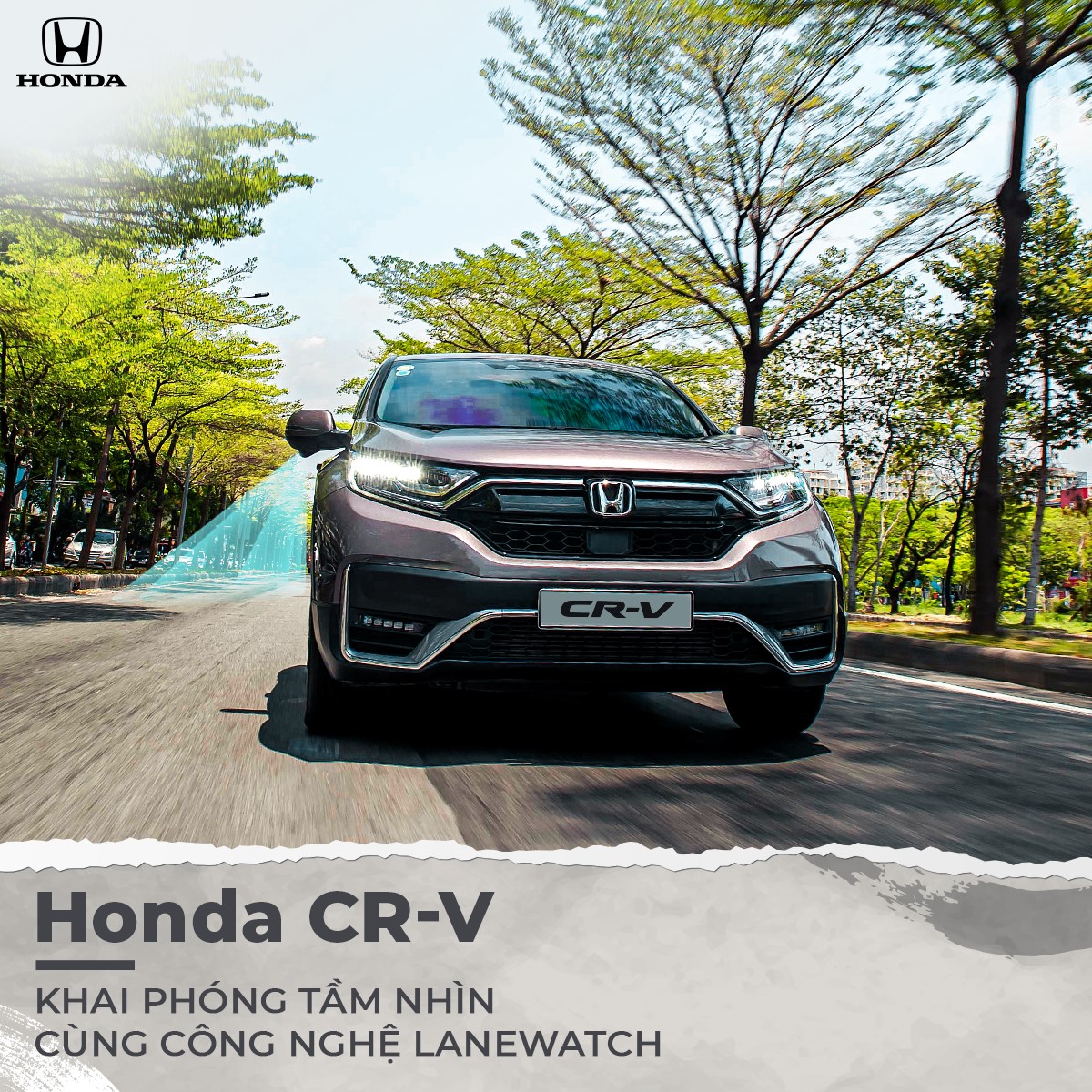 Honda CR-V: Khai Phóng Góc Nhìn Với Tính Năng Lanewatch