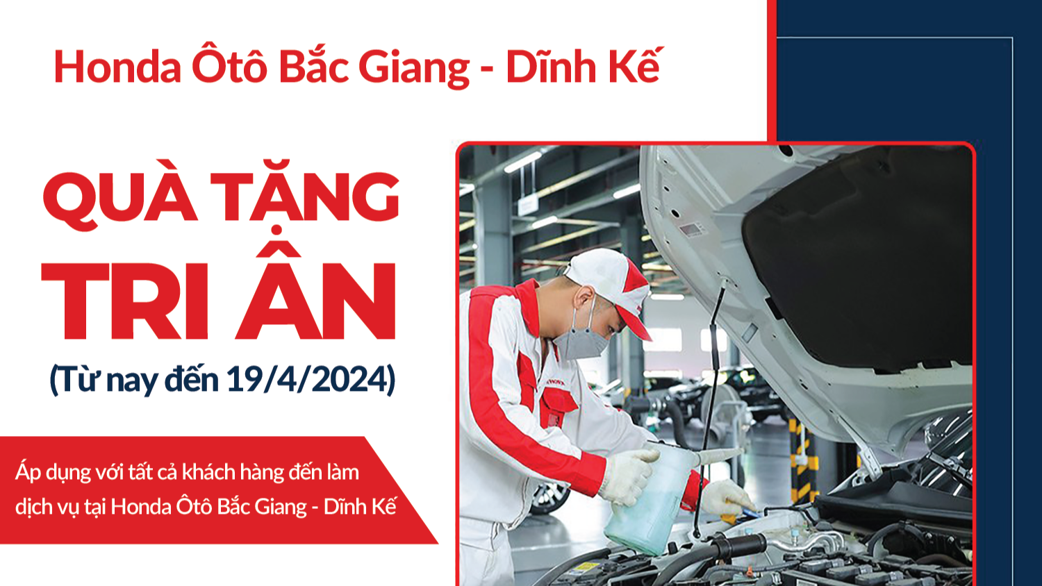 KHUYẾN MẠI DỊCH VỤ ĐẶC BIỆT TRI ÂN KHÁCH HÀNG THÁNG 4.2024