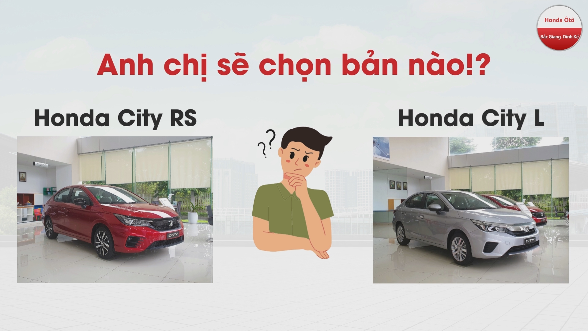 Chênh lệch nhau 30 triệu. Chọn Honda City RS hay Honda City L?
