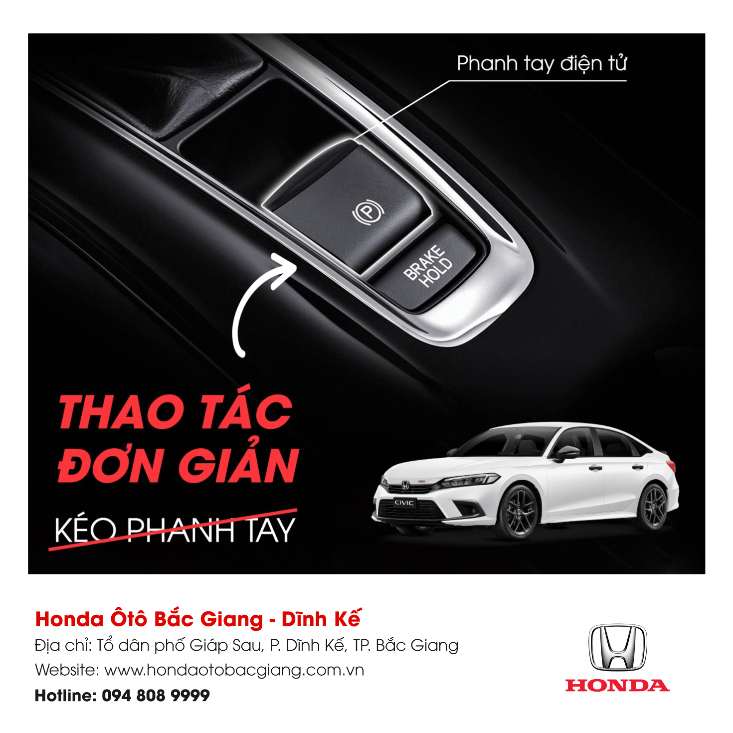🎯 Ưu và nhược điểm của phanh tay điện tử!