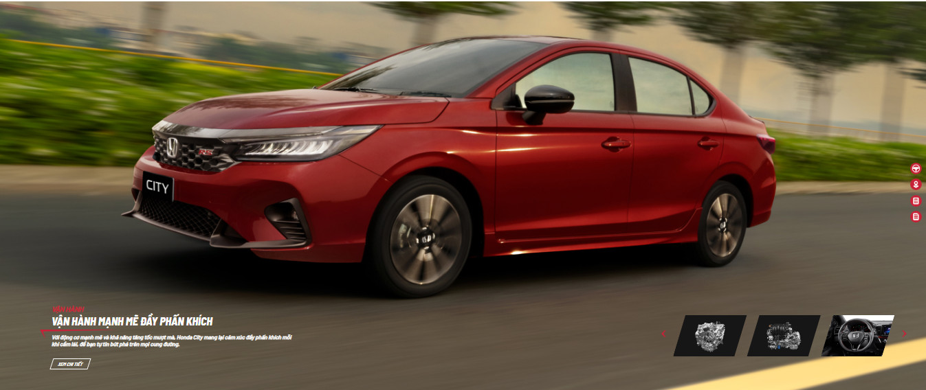 Đánh giá vận hành Honda City 2023