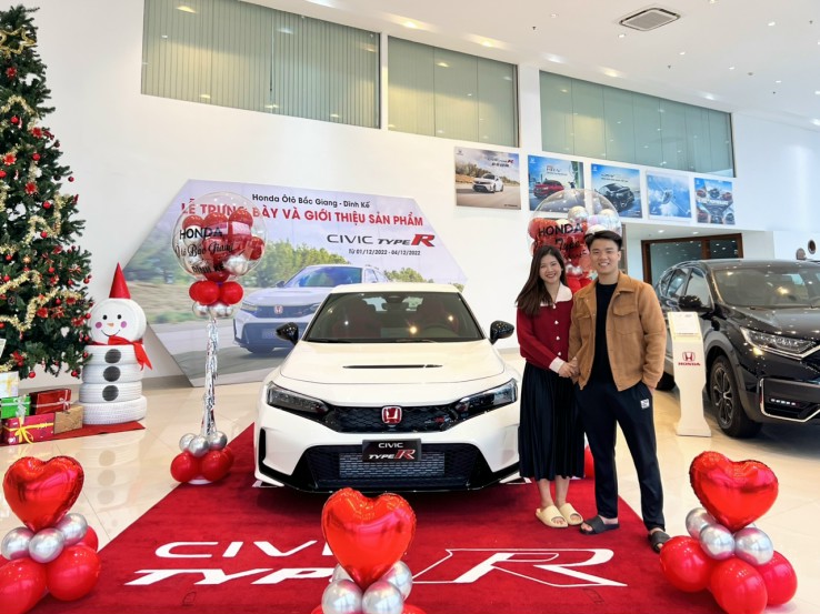 🔥 Civic Type R toả sáng tại Showroom Honda Ôtô Bắc Giang - Dĩnh Kế!